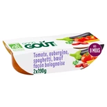 Good Gout Organic Tomato, Aubergine, Spaghetti & Beef from 8 months 2x190g