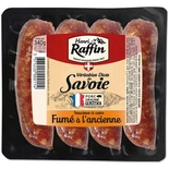 Henri Raffin Diots smoked sausages 4x85g 340g
