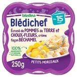 Bledina Bledichef Potatoes, Cauliflower & Bechamel from 15 months 250g