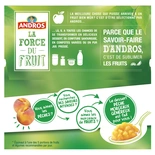 Andros Apple & Peach dessert 4x100g