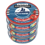 Petit Navire Tuna flakes in tomato paste 3x80g