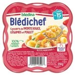 Bledina Bledichef Sweet Potato, Vegetables & Chicken from 15 months 250g