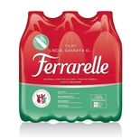Ferrarelle Sparkling Mineral Water 6x1.5L