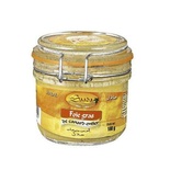 El Saada Whole Halal duck foie gras in a glass jar 180g