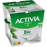 Danone Activia Plain yogurts Organic 8x125g
