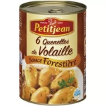 Petit Jean Poultry dumplings in mushroom sauce 400g