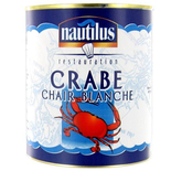 Crab White meat Tin 4/4- 800g Nautilus 800g