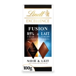Lindt Excellence Fusion Dark 85% , Sea Salt & Milk 100g