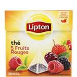 Lipton 5's red fruits tea x 20 sachets 34g