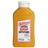 Johnnys Sotstark Hot and Sweet Mustard 500g