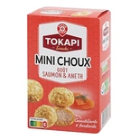 Tokapi Mini choux Salmon & Dill Crackers 60g