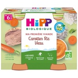 Hipp Petit Pot Carrots Veal Rice 2x190g