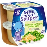 Nestle Naturnes P'tit Souper Peas & Pasta 2x200g 400g