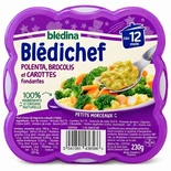 Bledina Bledichef Broccoli, Carrots & Polenta from 12 Months 230g