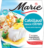 Marie Cod with lemon sauce & rice with vegetables 290g