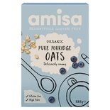 Amisa Organic Pure Porridge Oats 325g