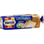 Harry's plain sliced bread 24's 500g