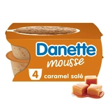 Danette Salted Caramel Mousse 4x60g
