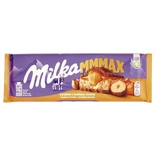 Milka Mmmax Caramel & Whole Hazelnuts (Tavoletta Caramello & Nocciole) 300g