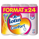 Lotus white Toilet paper Confort x24 rolls