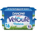 Danone Veloute brewed plain yogurt 16x125g
