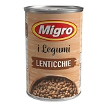 Migro i Legumi Lenticchie (Cooked Lentils) Tin 400g