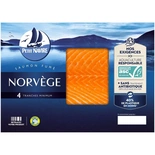 Petit Navire Atlantic salmon raised in smoked Norway 4 slices 120g