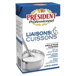 Professional President Bindings and Cooking Cream UHT 18% MG 6x1L