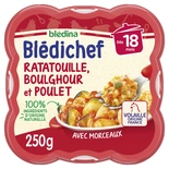 Bledina Bledichef Bulgur, Chicken & Ratatouille from 18 month 250g