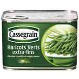 Cassegrain Extra fine Green beans 390g