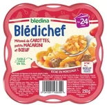Bledina Bledichef Carrots, Macaroni & Beef from 24 months 260g