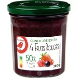 Auchan (Carrefour) 4's Red Fruits Jam 360g