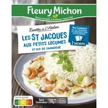 Fleury Michon Saint-Jacques with vegetables and camargue rice 270g