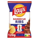 Lays Ondulees (Ridged) Barbecue Ribs Crisp 120g