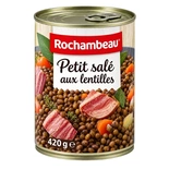 Rochambeau Petit Sale (Pork) with Lentils 420g