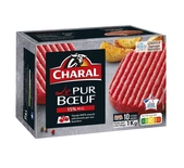 Charal FROZEN burger 100% Pure Beef 15% MG (10 pieces) 1kg