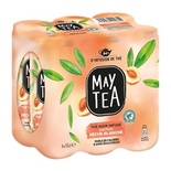 MayTea White Peach Black Tea 6x33cl