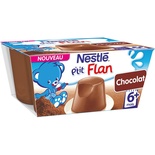 Nestle Chocolate flan (pudding) 4x100g from 6 months