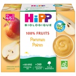 Hipp Apple & Pears Organic 4x100g from 4 months