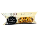 Flor do Vouga Portuguese Custard Tarts Pack of Six Biscuits 70g