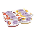 Danone Taillefine Cottage cheese mousse Strawberry & Peach 4x115g
