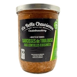 La Belle Chaurienne Toulouse's Sausages with lentils 750g
