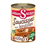 William Saurin Sausages with lentils 420g