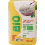 Auchan Organic Long Grain Rice 1kg