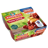 Andros Apple & Cherry dessert 4x100g
