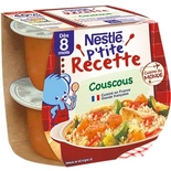 Nestle P'tite recette Couscous 2x200g from 8 months