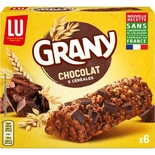 LU Grany 5 cereals chocolat bars x 6 125g