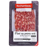 Rochambeau Green peppers saucisson slices x5 80g