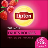 Lipton Black tea red fruits tea (French Strawberries) x 20 sachets 30g