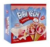 Bibi Con Strawberry Ice cream in the waffle cone 6x90ml